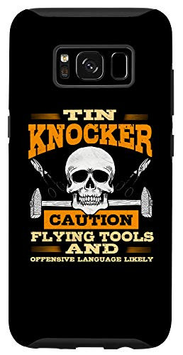 Galaxy S8 Sheet Metal Worker Gifts Funny Tin Knocker Flying Tools Case