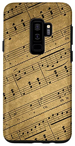 Galaxy S9 plus Old Music Paper Phone Accessory Gift Vintage Sheet Music Case