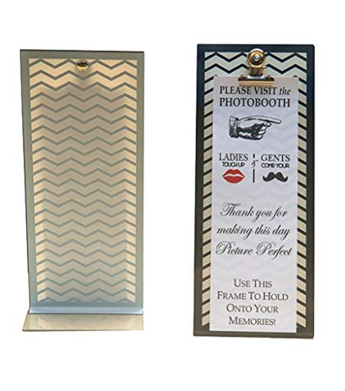 Photo Booth Frames - Photo Booth Frame with Clip for Photo Booth Picture Strips 2x6 inch Frames -12 Pack- Photo Booth Frames - Photo Booth Frame with Clip for Photo Booth Picture Strips 2x6 inch Frames -12 Pack-