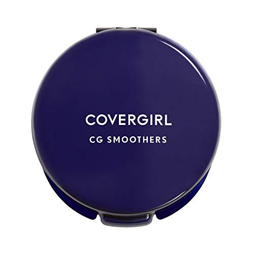 COVERGIRL Smoothers Pressed Powder, Translucent Medium 715, 0.32 Ounce -Packaging May Vary- Powder Makeup with Chamomile