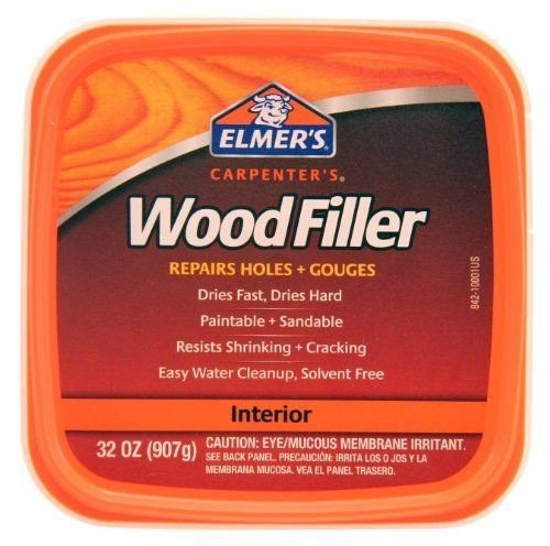 Stkertools-TM- Elmer's E842L Carpenter's Wood Filler 1-Quart, New