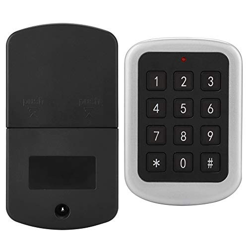 Bicaquu Password Code Lock Electronic Electronic Password Lock Security Password Code Lock Electronic Lock, Security for Home Cabinet Wardrobe File Drawer