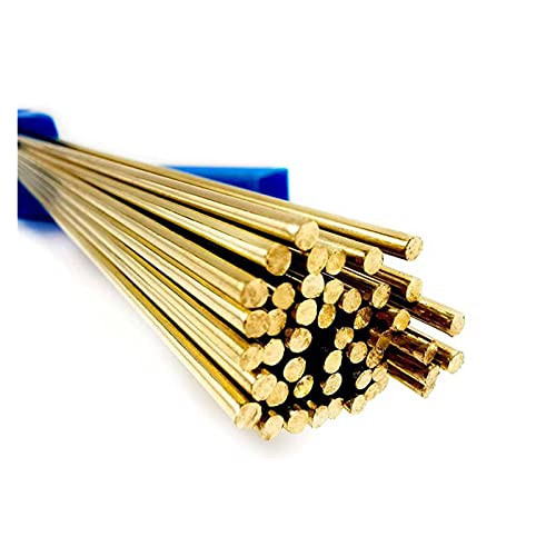 LDDJ Welding Rod 10pcs Brass Welding Rods Wires Sticks HS221 Tin Brass Welding Wire 1.6 X 250mm for Brazing Soldering Repair Tools Robust and Practical