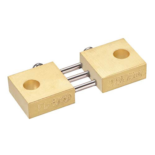 YeVhear 200A 75mV Shunt Resistor for DC Current Ammeter Analog Panel Meter External Shunt Splitter FL-19