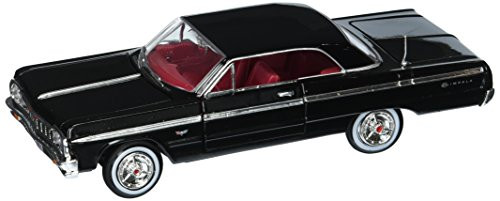 Motor Max 1: 24 W/B American Classics 1964 Chevrolet Impala Hardtop MJ Exclusive Die-Cast Vehicle, Black