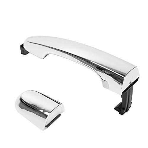 BACLAUGH Exterior Door Handle Replacement for 2011-2015 Kia Sorento Rear Passenger Right RH Chrome