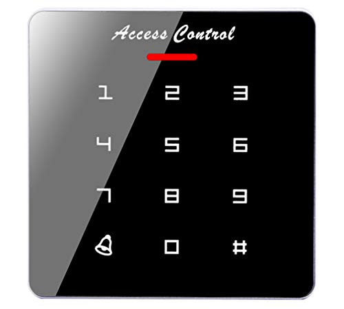 LBS Mini 125KHz A2 Touch Screen 1000 Users RFID EM/ID Card Access Control Gate Keypad for Single Door Lock Security Door Opener