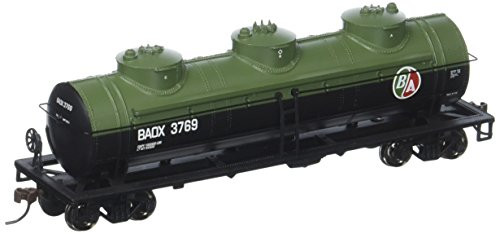 Bachmann Industries 3769 British American Oil #Baox 40' Three-Dome Tank Car (HO Scale Train) Bachmann Industries 3769 British American Oil #Baox 40' Three-Dome Tank Car (HO Scale Train)