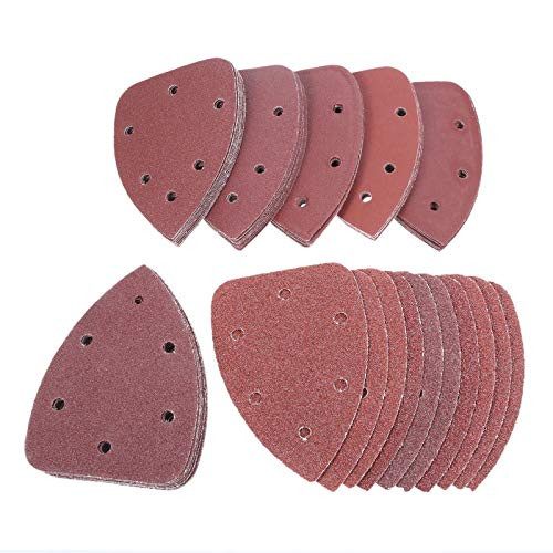 Polishing, Sanding Sandpaper 10PC 14098mm 6 Hole Sanding Sheets Triangle Sandpaper Hook Loop Grits 40-320 Abrasive Sanding Disc For Grinding Polishing -Grit : Grit 40- Polishing, Sanding Sandpaper 10PC 14098mm 6 Hole Sanding Sheets Triangle Sandpaper Hook Loop Grits 40-320 Abrasive Sanding Disc For Grinding Polishing -Grit : Grit 40-