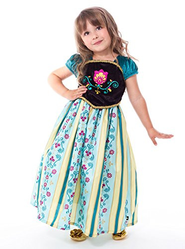 Little Adventures Scandinavian Princess Coronation Dress Up Costume (Small Age 1-3)