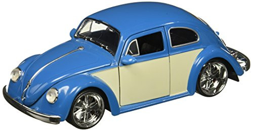 Jada 1:24 W/B - Metals - Bigtime Kustoms - 1959 Volkswagen Beetle 2-Tone - Blue