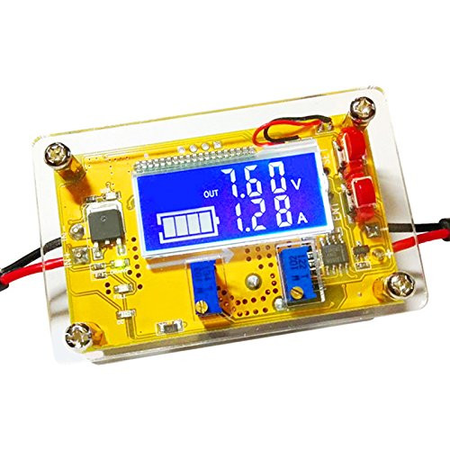 1 Piece 5A Constant Voltage Constant Current DC high Power Adjustable Buck Supply Module LCD Screen Voltage and Current Double Display