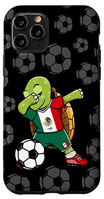 iPhone 11 Pro Dabbing Turtle Mexico Soccer Fans Jersey Mexican Football Case iPhone 11 Pro Dabbing Turtle Mexico Soccer Fans Jersey Mexican Football Case