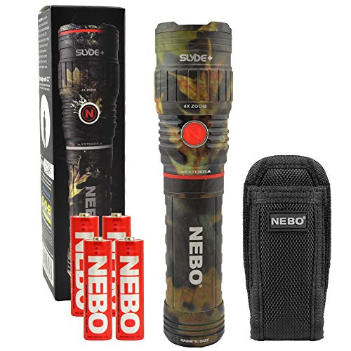 Nebo SLYDE+ 400 Lumen LED Flashlight Worklight Magnetic Base bundle with SLYDE Holster Nebo SLYDE+ 400 Lumen LED Flashlight Worklight Magnetic Base bundle with SLYDE Holster