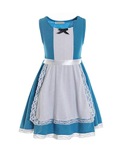 Little Alice in Wonderland Toddler Costume Blue/White Alice Costume -Blue, 8T-