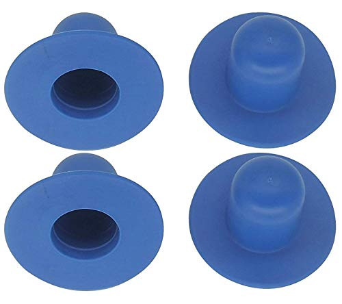 Qissiq 4pk Replacement Ground Swimming Pool Filter Pump Strainer Hole Plug Stopper for INTEX