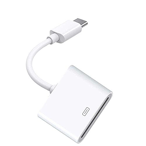 30-Pin Female to Type C USB 3.1 Male USB-C Adapter Cable Computers Components Accessories -White-