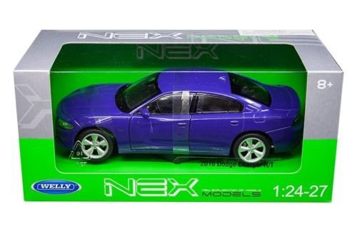 Welly 2016 Dodge Charger R/T Purple 1/24 - 1/27 Diecast Model Car