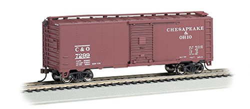 Bachmann Industries 40' Steam Chesapeake & Ohio Era Box Car (HO Scale) Bachmann Industries 40' Steam Chesapeake & Ohio Era Box Car (HO Scale)