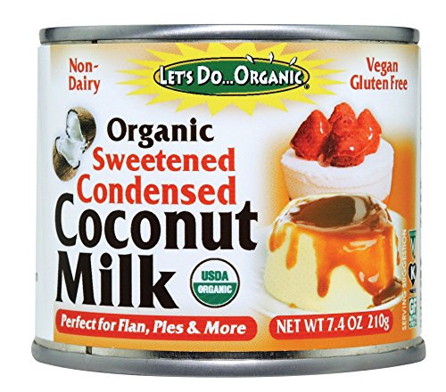 Let's Do Organic Sweetened Condensed Coconut Milk, 7.4 Ounce (Pack of 6)
