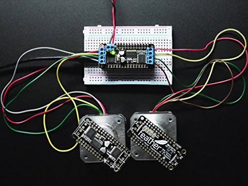 DC Motor and Stepper FeatherWing Add-on For All Feather Boards