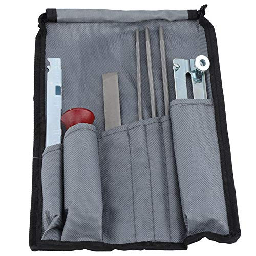 Chainsaw File Kit - Chainsaw Files Set Chainsaw Files Depth Gauge Chain Saw Sharpening Tool Kit 8Pcs/Set