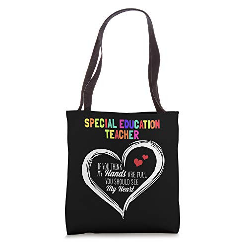 Cool Special Education Teacher SPED Shirt Special Ed Gifts Tote Bag