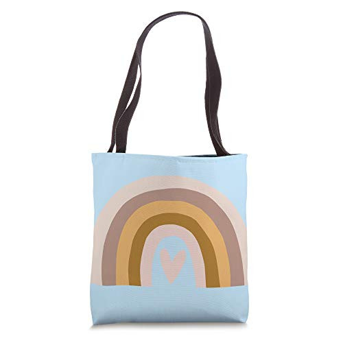Rainbow Mama Miracle Baby Teacher Gifts Pastel Boho Retro Tote Bag
