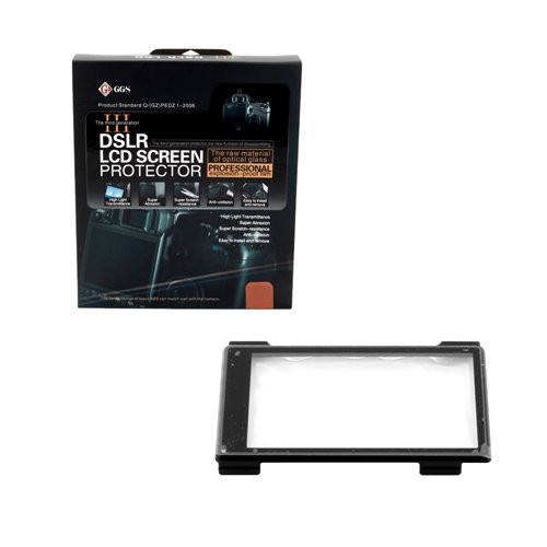 GGS III Generation DSLR LCD Screen Protector for Sony Nex-5 Nex-3- Black