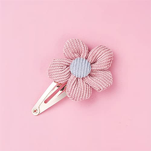 2 Cute Flower Baby BB Clip Hairpins, Female Baby Hair Accessories, Children's Headdress Baby Hair Clips 0601 -Color : 3-