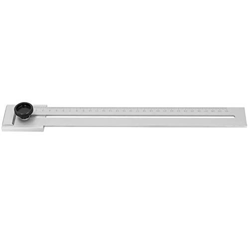 Accuracy Scribing Line Rule, Woodworking Parallel Ruler, Stable for Marking Mechanical Measuring Processing-300mm-