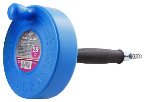 LDR Industries 512 1130 Drum Drain Clearing Auger, 25'