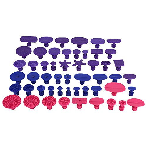 Pulling Tabs Tools Equipment 52Pcs Car Auto Body Dents Removal Pulling Tabs Paintless Dent Repair Tools