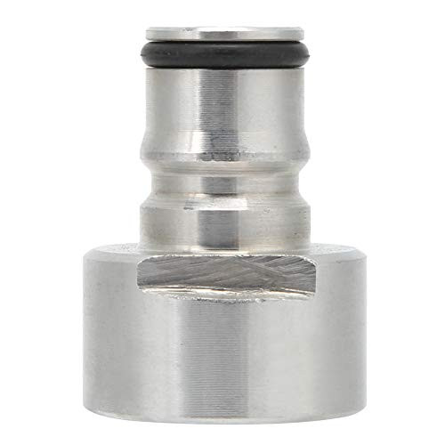 AUNMAS Stainless Steel Ball Lock Keg Coupler Adapter Ball Lock Quick Disconnect Conversion Kit for Home Brewing G5/8in?2Pcs ?
