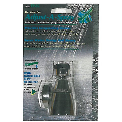 WHEDON PRODUCTS FP3C Shower Head, 1-3/4"