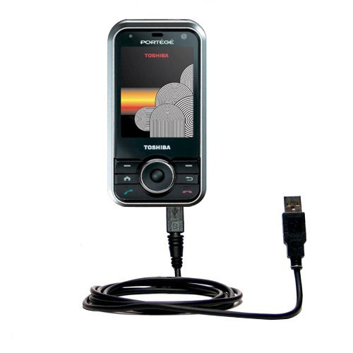 USB Data Hot Sync Straight Cable for the Toshiba G900 with Charge Function  Two functions in one unique Gomadic TipExchange enabled cable