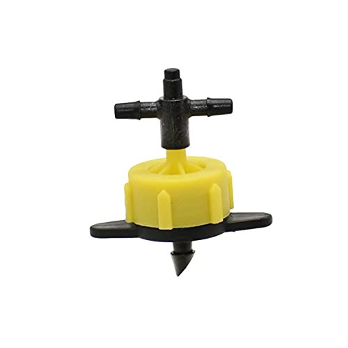 Water volume control valve 2L 4L 8L Dripper Pressure Compensating Emitter 2-way 4-way water splitter Drip Irrigation Water Regulator For arrow drip 30pcs -Size : 2L X 2WAY-