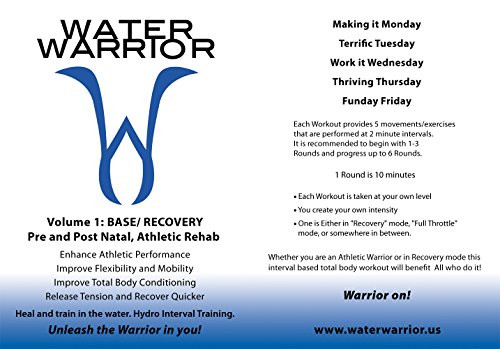 Water Warrior Hydro Interval Training Workout Video Vol.1 Water Warrior Hydro Interval Training Workout Video Vol.1