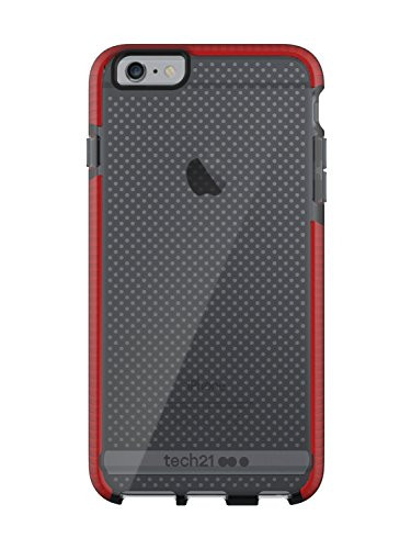 Tech21 Evo Mesh for iPhone 6 Plus/6S Plus - Smokey/Red