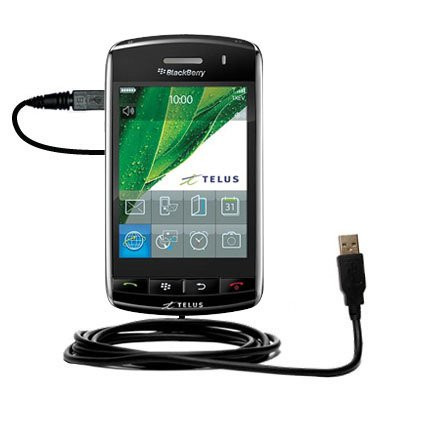 Gomadic USB Data Hot Sync Straight Cable for The Verizon Storm with Charge Function  Two Functions in one Unique TipExchange Enabled Cable
