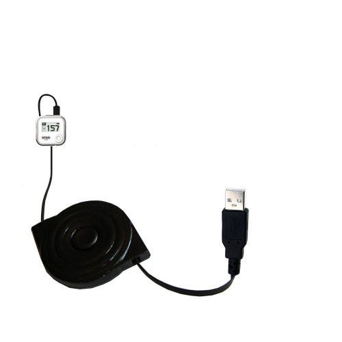 USB Power Port Ready Retractable USB Charge USB Cable Wired specifically for The Golf Buddy Voice GPS Rangefinder and uses TipExchange