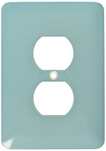 3dRose lsp-32024-6 Two Plug Outlet Cover with Ocean Aqua