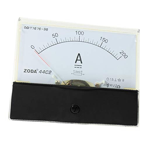 X-DREE Current Measuring DC high performance 0-200A Scale Milli essential Ampere Ammeter Panel well made Meter-14f-01-b9-3b7-