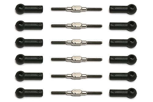 Team Associated 21404 18T2/18B2 Factory Team Titanium Turnbuckle Set