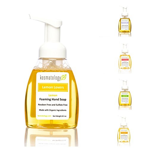 Kosmatology Lemon Lovers -Lemon- Organic Foaming Hand Soap, 8.5 fl oz