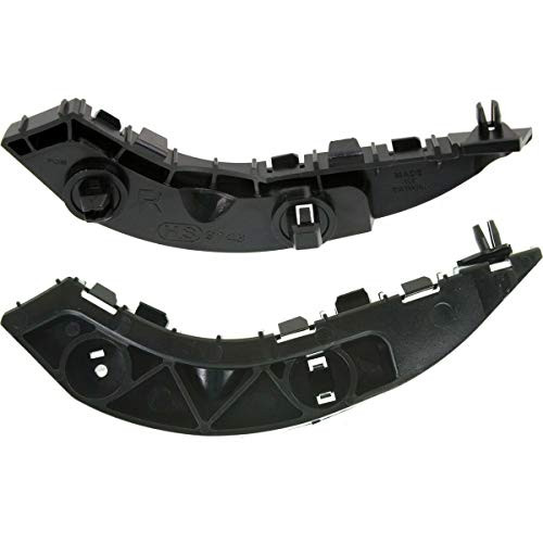 Bumper Filler Compatible with 2006-2011 Honda Civic Set of 2 Front Left  and  Right Side