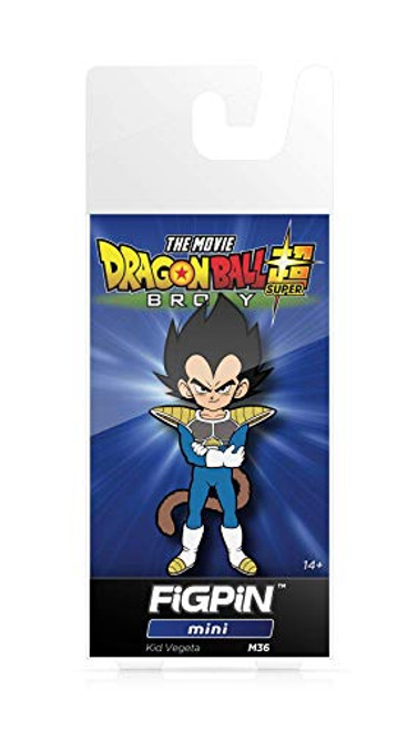 FiGPiN Dragon Ball Super Broly Movie: Kid Vegeta Mini - Collectible Pin - Not Machine Specific