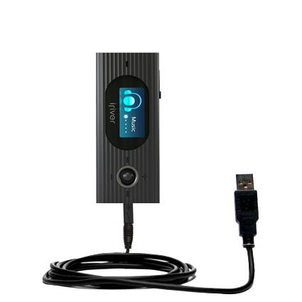 Gomadic Classic Straight USB Cable for The iRiver T60 with Power Hot Sync and Charge Capabilities - Uses TipExchange Technology