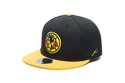 Fi Collection Adult Unisex International Soccer Club America Team Fitted Hat, Team Color, 8