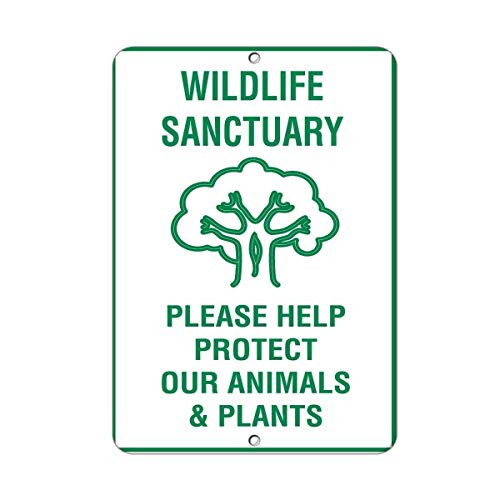 New Vintage Retro Metal Tin Sign Wildlife Sanctuary Outdoor Street Garage and Home Bar Club Wall Decoration Signs 12X8 Inch New Vintage Retro Metal Tin Sign Wildlife Sanctuary Outdoor Street Garage and Home Bar Club Wall Decoration Signs 12X8 Inch